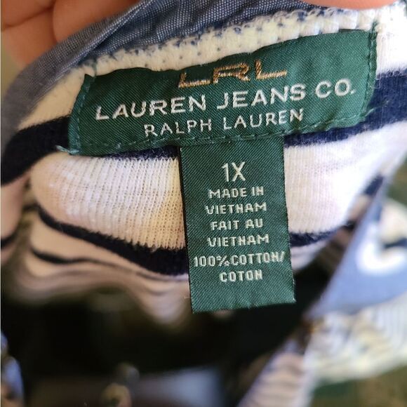 Lauren Jeans Co. Striped Shirt - Picture 8 of 8